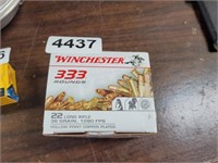 WINCHESTER 22LR HOLLOW POINT AMMO