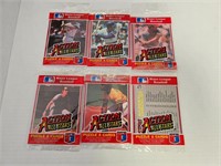 1984 Baseball Action Allstars Baseball Packs x 6