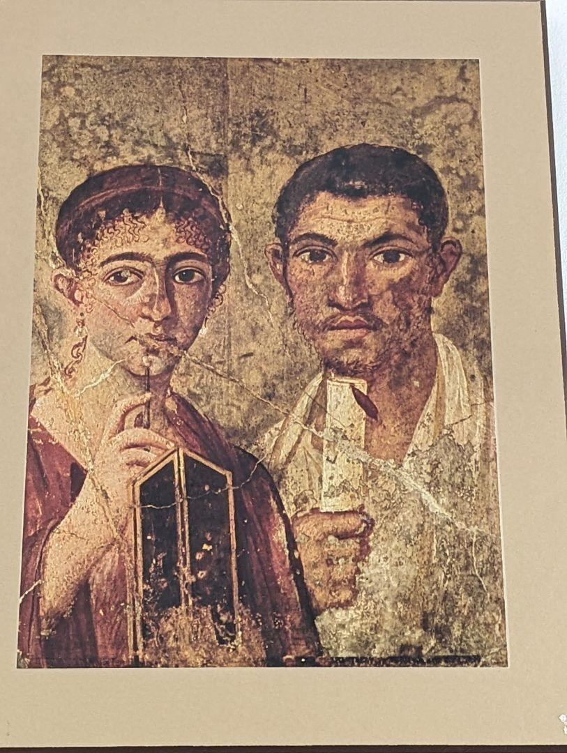 Portraits of Pompeian Matron & Terentius Neo