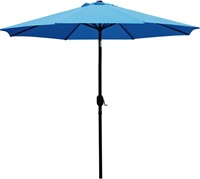 Sunnyglade 9' Patio Umbrella  8 Ribs (Blue)