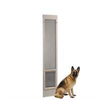15x20 White Pet Patio Door Insert for 77-80in