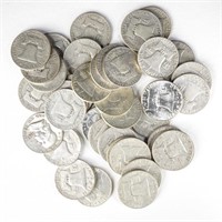 Franklin Half Dollars (40)
