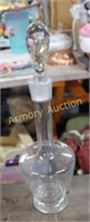 CRYSTAL DECANTER WITH STOPPER