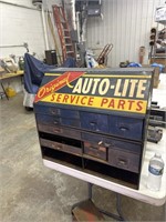 Auto-Lite Service Parts Cabinet