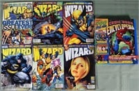6 Wizard comics magazine and Comic Book Encycloped