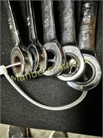 5 PC STANDARD OPEN-END RATCHET WRENCH SET