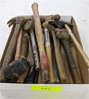 Box of Assorted Hammers
