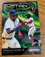 2019 Prism Instant Impact Ronald Acuna Jr. MLB