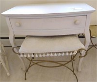 French provincial style painted single drawer