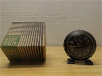 Vintage Westclox Baby ben alarm clock. w/box.