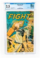 Comic Fight Comics #34 Graded by CGC as 2.5 Rare
