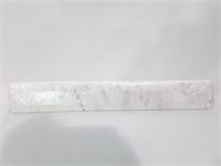 Two slabs of white marble