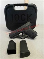 New glock 36 45 ACP pistol with two six round