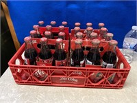 Plastic Diet Coke Crate with (4) 6 Packs Coke