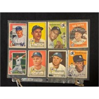 (13) 1950's Ny Yankees Cards