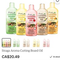 Straga Aroma Cutting Board Oil Orange scent