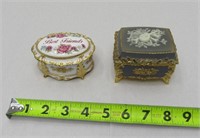 2 Music Trinket Boxes - 1 Made in Japan