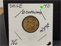 1971 Chile coin