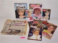 Princess Diana Books, Newspapers, Magazines