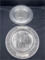 ASN Zinn German Pewter Plates