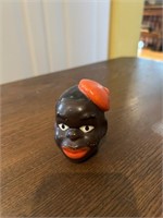 Vintage Black Americana S&P Shakers