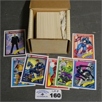 1990 Set of Marvel Comic Cards