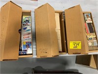 3 BOXES OF VINTAGE BASEBALL CARDS