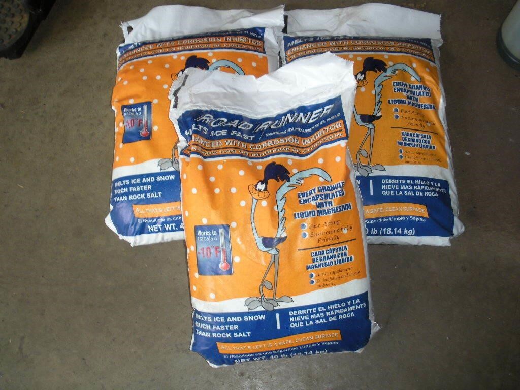 (3) 40 # BAGS OF ICE MELT