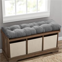 Mainstays Large Bench Cushion 45" x 14" - 2 Pack