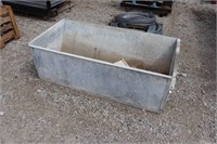 5' GALVANIZED TROUGH