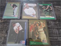 1991 PGA Tour Cards Daly RC Norman Stewart Couples