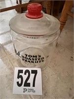 Vintage Toasted Peanut Jar(Den)