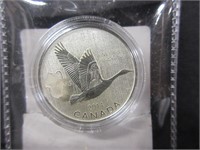 2014 $20 PROOF FINE SILVER .999 "CANADA GOOSE"COIN