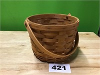 Longaberger Hand Woven Basket