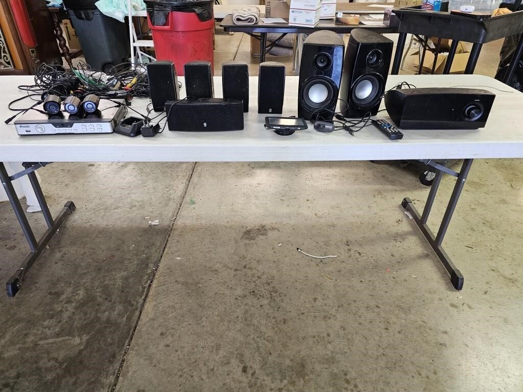 Security System, Speakers, Electronics