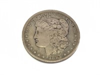 1887-O Morgan Silver Dollar, US Coin