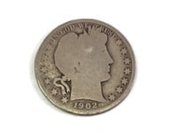 1892 Barber Half Dollar, US Coin