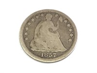 1857 Half Dime, US Coin