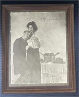 (V) Vintage R. Hendrickson framed photo print. 13