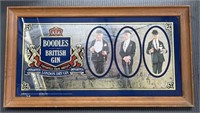 (X) Boodles British gin wall-mounted mirror