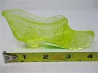 Vaseline Glass - Shoe
