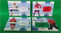 2015-16 Upper Deck Rinkside Signings & Sig Swatchs