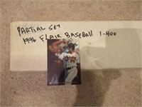 1996 Fleer Flair baseball partial set
