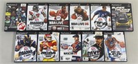 11pc Playstation 2 Sony PS2 Sports Video Games