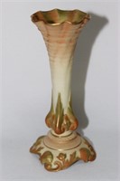 Royal Worcester Ivory Blush Porcelain Vase,