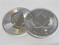 1 oz Silver Maple Leaf Bullion Coin