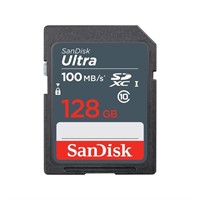 New SanDisk Ultra SDXC UHS-I, 128GB card