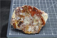 Polished Crazy Lace agate, 1 lb 1.4 oz