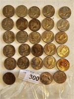 APPROX. 27-1996-1991-1994 MIXED KENNEDY HALVES