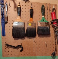 Paint Brushes, Wood Burner, Ropes, etc.